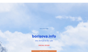 Borisova.info thumbnail