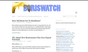Boriswatch.co.uk thumbnail