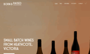 Bornandraisedwines.com.au thumbnail