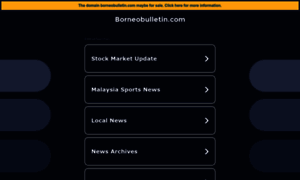 Borneobulletin.com thumbnail