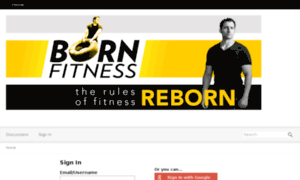 Bornfitness.vanillaforums.com thumbnail