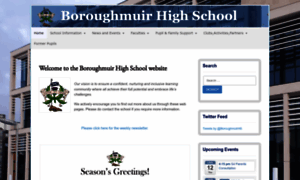 Boroughmuirhighschool.org thumbnail