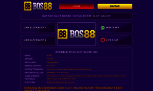 Bos88perak.com thumbnail