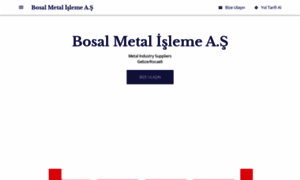 Bosal-metal-isleme-as.business.site thumbnail