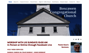 Boscawencongregationalchurch.com thumbnail