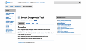 Bosch-diagnostictool.updatestar.com thumbnail