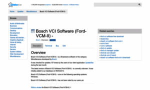 Bosch-vci-software-ford-vcm-ii.updatestar.com thumbnail