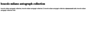 Boscolo-milano-autograph-collection.tdsse.com thumbnail