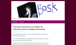 Bosk.com.mx thumbnail