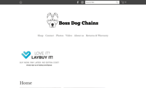 Bossdogchains.co.nz thumbnail