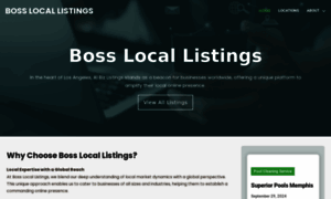 Bosslocallistings.com thumbnail