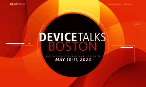 Boston.devicetalks.com thumbnail