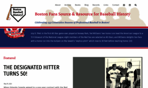 Bostonbaseballhistory.com thumbnail