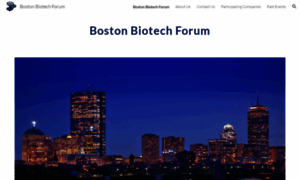 Bostonbiotechforum.com thumbnail