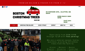 Bostonchristmastrees.com thumbnail