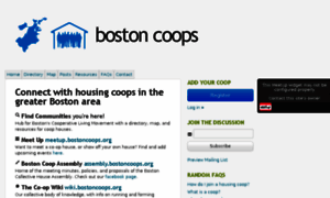 Bostoncoops.org thumbnail