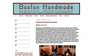 Bostonhandmade.org thumbnail