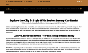 Bostonluxurycarrental.com thumbnail