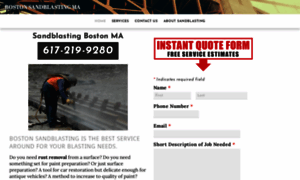 Bostonmobilesandblasting.com thumbnail