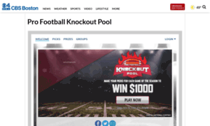 Bostonprofootballknockout.cbslocal.com thumbnail