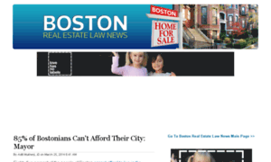 Bostonrealestatelawnews.com thumbnail
