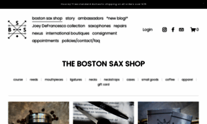 Bostonsaxshop.com thumbnail