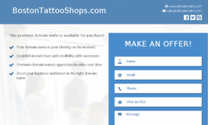 Bostontattooshops.com thumbnail