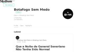 Botafogosemmedo.com.br thumbnail