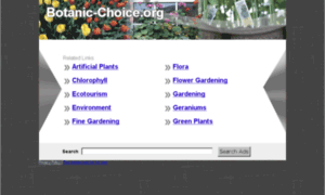 Botanic-choice.org thumbnail