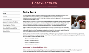 Botoxfacts.ca thumbnail