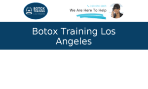 Botoxtraininglosangeles.com thumbnail