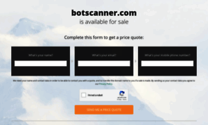 Botscanner.com thumbnail
