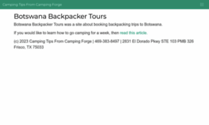 Botswanabackpackertours.com thumbnail