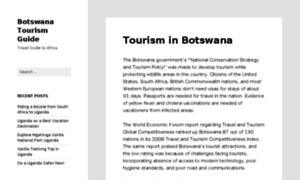 Botswanatourismguide.com thumbnail
