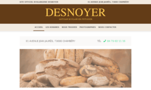 Boulangerie-desnoyer.fr thumbnail