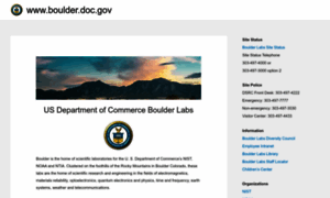 Boulder.doc.gov thumbnail