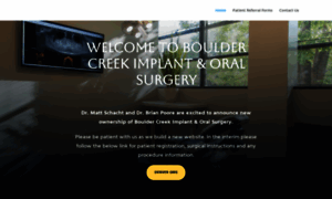 Bouldercreekoralsurgery.com thumbnail