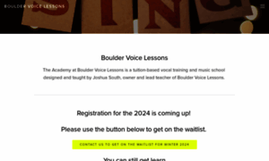 Bouldervoicelessons.com thumbnail