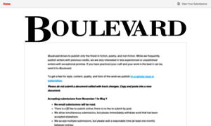 Boulevard.submittable.com thumbnail