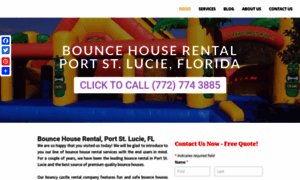 Bouncehouserentalportstlucie.com thumbnail