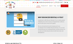 Bouncerrentals4you.com thumbnail