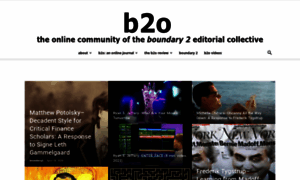 Boundary2.org thumbnail