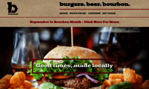 Bourbonburgersbeer.com thumbnail