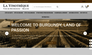 Bourgogne-vinotheque.com thumbnail