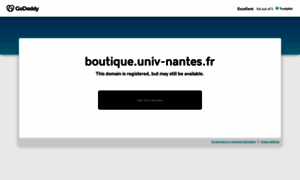 Boutique.univ-nantes.fr thumbnail