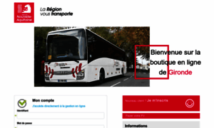 Boutique33.transports.nouvelle-aquitaine.fr thumbnail