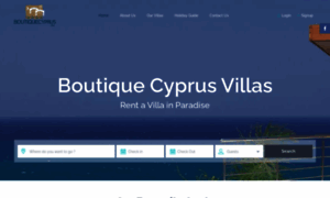 Boutiquecyprusvillas.com thumbnail