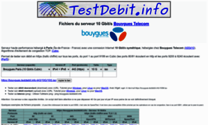 Bouygues.testdebit.info thumbnail