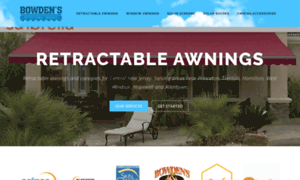 Bowdensretractableawnings.com thumbnail