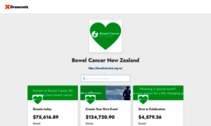 Bowelcancernz.grassrootz.com thumbnail